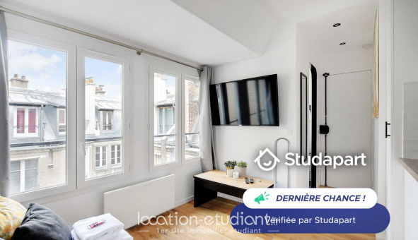 Logement tudiant Studio à Paris 16me arrondissement (75016)