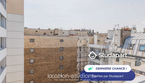 Logement tudiant Studio à Paris 16me arrondissement (75016)