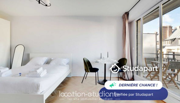 Logement tudiant Studio à Paris 16me arrondissement (75016)