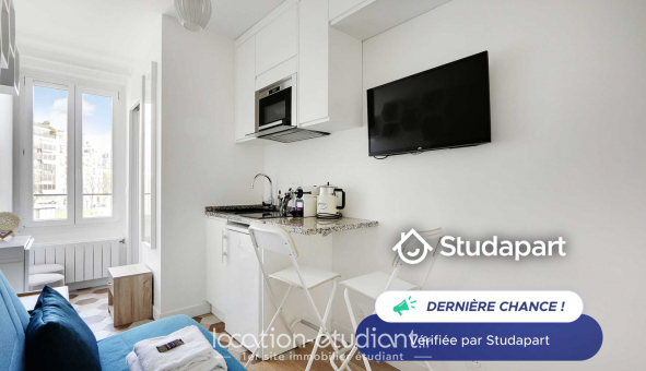 Logement tudiant Studio à Paris 16me arrondissement (75016)