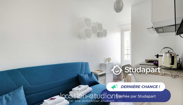 Logement tudiant Studio à Paris 16me arrondissement (75016)