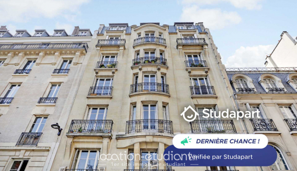 Logement tudiant Studio à Paris 16me arrondissement (75016)