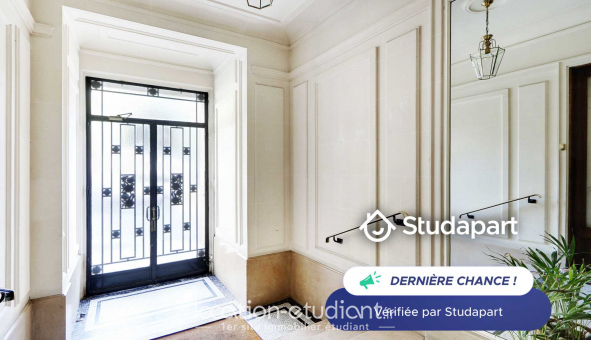 Logement tudiant Studio à Paris 16me arrondissement (75016)