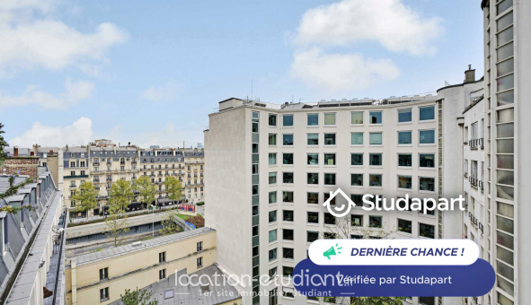 Logement tudiant Studio à Paris 16me arrondissement (75016)