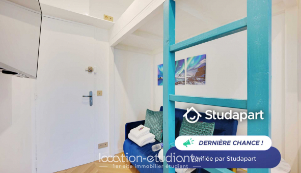 Logement tudiant Studio à Paris 16me arrondissement (75016)