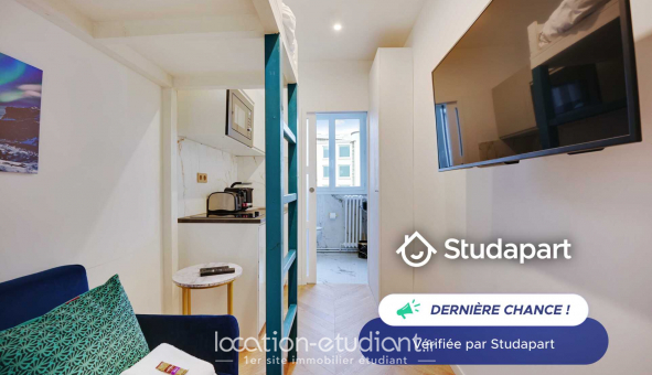 Logement tudiant Studio à Paris 16me arrondissement (75016)