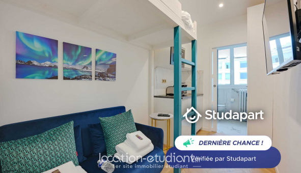 Logement tudiant Studio à Paris 16me arrondissement (75016)