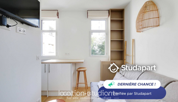 Logement tudiant Studio à Paris 16me arrondissement (75016)