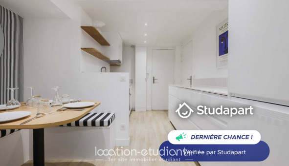 Logement tudiant Studio à Paris 16me arrondissement (75016)