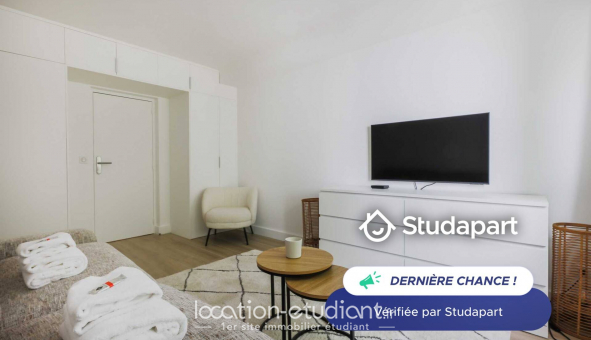 Logement tudiant Studio à Paris 16me arrondissement (75016)