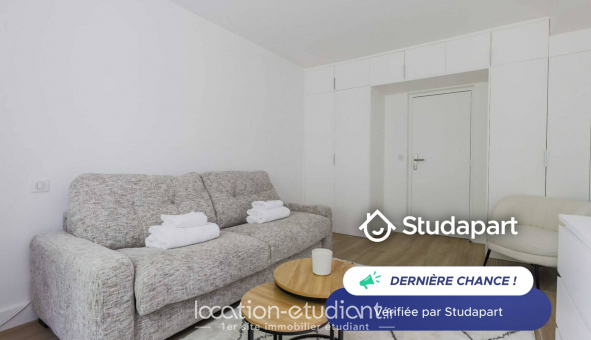 Logement tudiant Studio à Paris 16me arrondissement (75016)