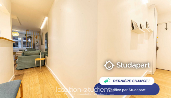 Logement tudiant Studio à Paris 16me arrondissement (75016)