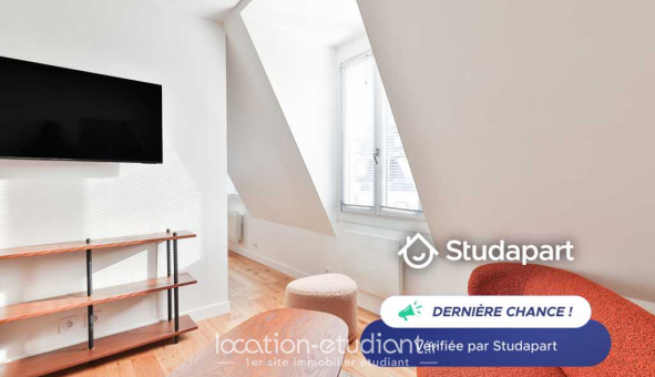 Logement tudiant Studio à Paris 16me arrondissement (75016)