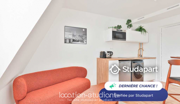 Logement tudiant Studio à Paris 16me arrondissement (75016)