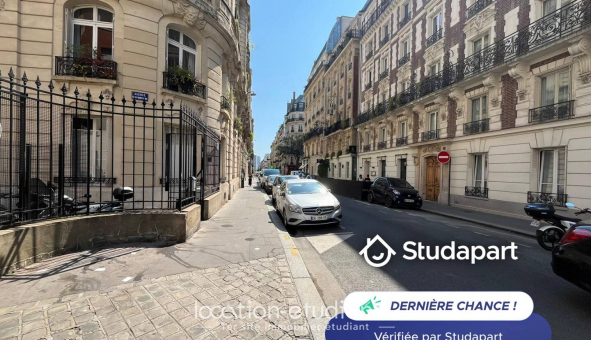 Logement tudiant Studio à Paris 16me arrondissement (75016)