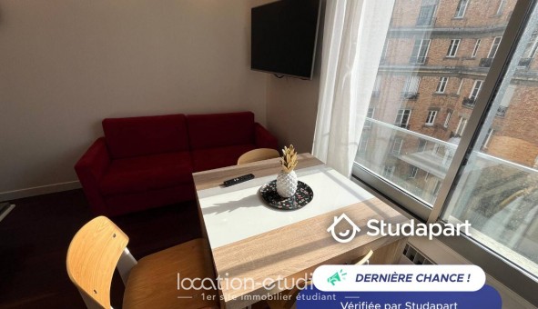 Logement tudiant Studio à Paris 16me arrondissement (75016)