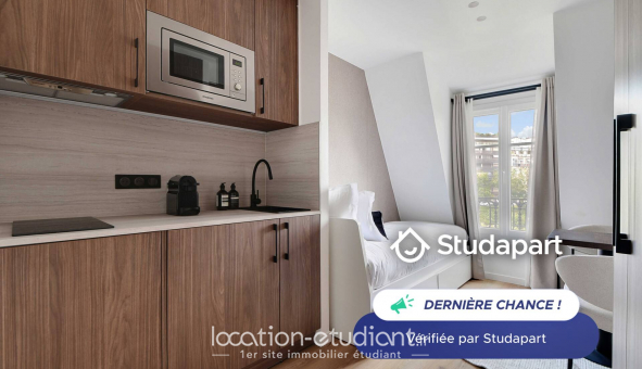 Logement tudiant Studio à Paris 16me arrondissement (75016)