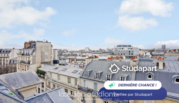 Logement tudiant Studio à Paris 16me arrondissement (75016)