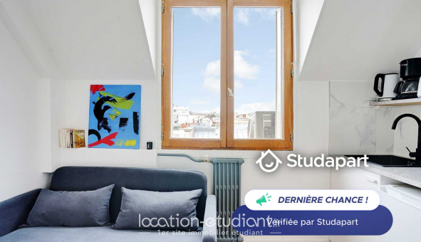 Logement tudiant Studio à Paris 16me arrondissement (75016)