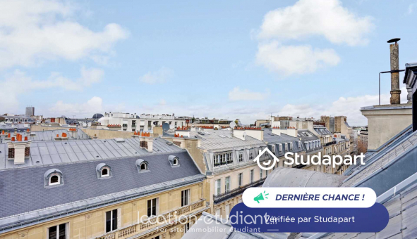 Logement tudiant Studio à Paris 16me arrondissement (75016)