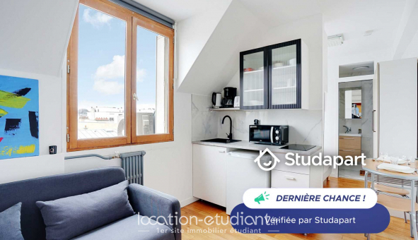 Logement tudiant Studio à Paris 16me arrondissement (75016)