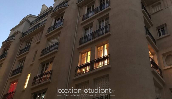 Logement tudiant Studio à Paris 16me arrondissement (75016)