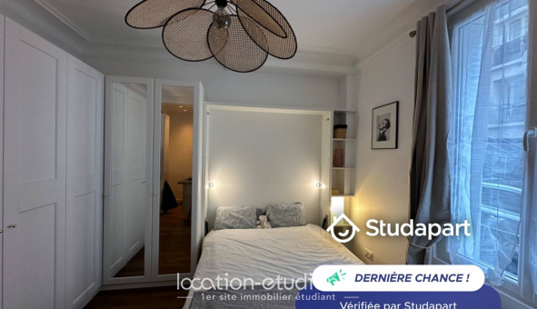 Logement tudiant Studio à Paris 16me arrondissement (75016)