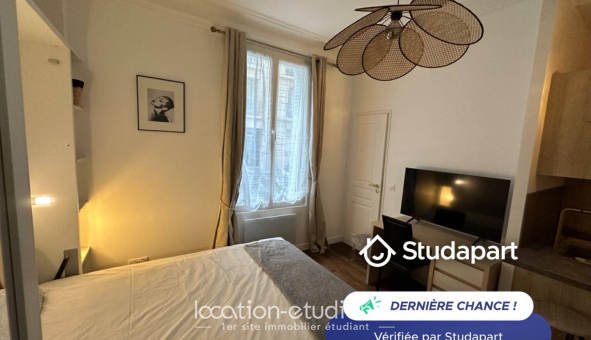 Logement tudiant Studio à Paris 16me arrondissement (75016)