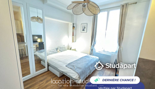 Logement tudiant Studio à Paris 16me arrondissement (75016)