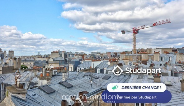 Logement tudiant Studio à Paris 16me arrondissement (75016)