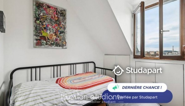 Logement tudiant Studio à Paris 16me arrondissement (75016)