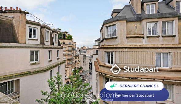 Logement tudiant Studio à Paris 16me arrondissement (75016)