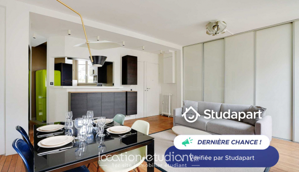 Logement tudiant Studio à Paris 16me arrondissement (75016)