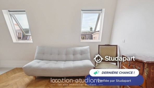 Logement tudiant Studio à Paris 16me arrondissement (75016)