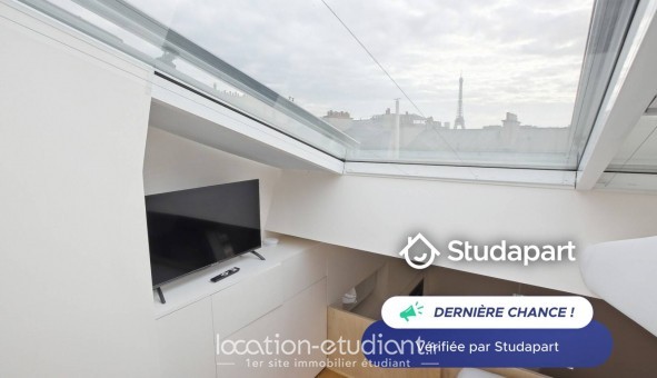 Logement tudiant Studio à Paris 16me arrondissement (75016)