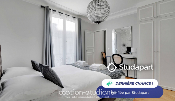 Logement tudiant Studio à Paris 16me arrondissement (75016)