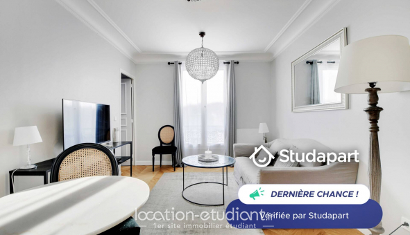 Logement tudiant Studio à Paris 16me arrondissement (75016)