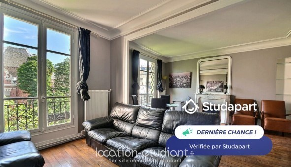 Logement tudiant Studio à Paris 16me arrondissement (75016)