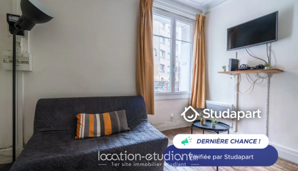 Logement tudiant Studio à Paris 17me arrondissement (75017)