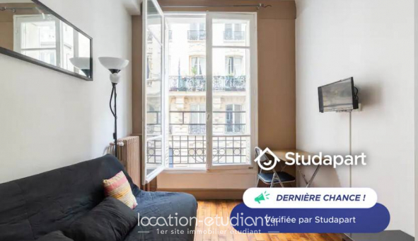 Logement tudiant Studio à Paris 17me arrondissement (75017)