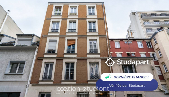 Logement tudiant Studio à Paris 17me arrondissement (75017)