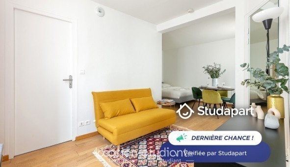 Logement tudiant Studio à Paris 17me arrondissement (75017)