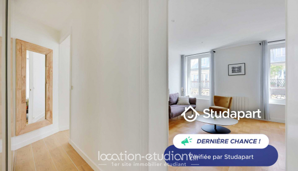 Logement tudiant Studio à Paris 17me arrondissement (75017)