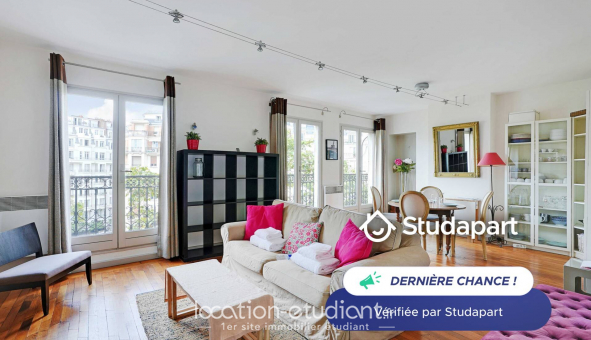 Logement tudiant Studio à Paris 17me arrondissement (75017)