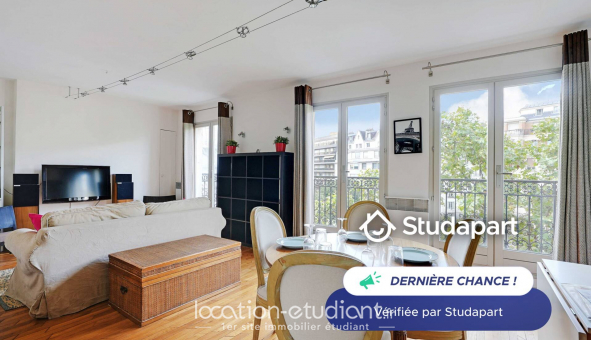 Logement tudiant Studio à Paris 17me arrondissement (75017)