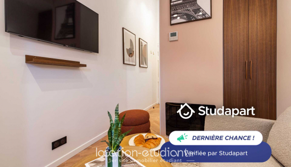 Logement tudiant Studio à Paris 17me arrondissement (75017)