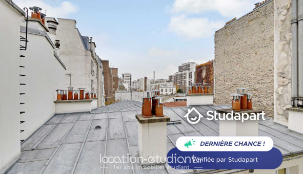 Logement tudiant Studio à Paris 17me arrondissement (75017)