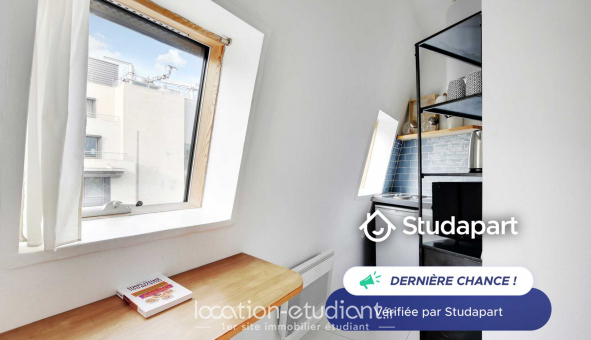 Logement tudiant Studio à Paris 17me arrondissement (75017)