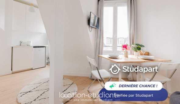 Logement tudiant Studio à Paris 17me arrondissement (75017)