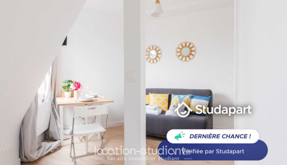 Logement tudiant Studio à Paris 17me arrondissement (75017)